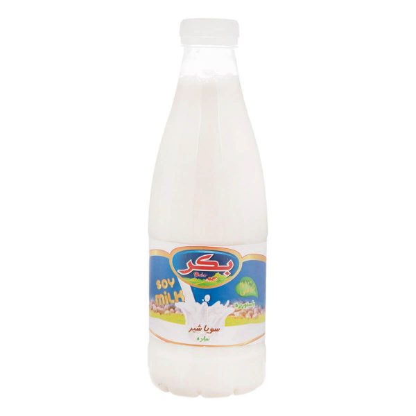 شیر سویا ساده بکر  حجم 1 لیتر