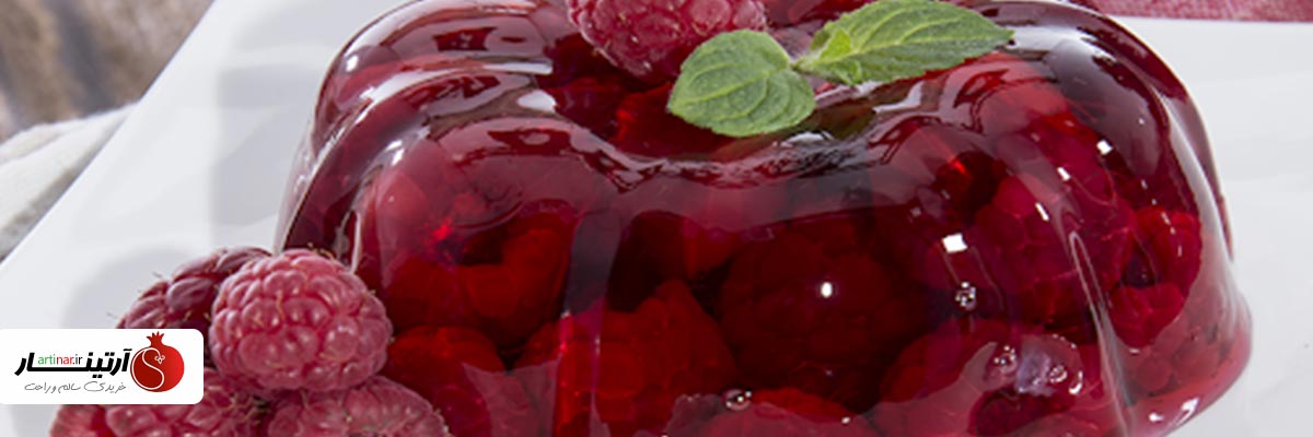 پودر ژله تمشک فرمند یک طعم بی نظیر