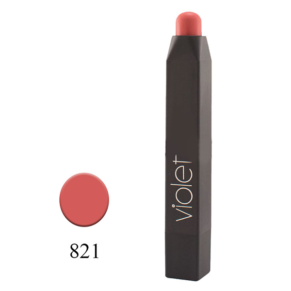 رژلب مدادی ویولت مدل VELVET MATTE شماره 821