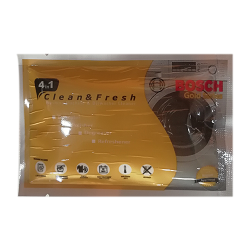 پودر جرم گیر ماشین لباسشویی و ظرفشویی مدل GOLD بوش Bosch وزن 40 گرم