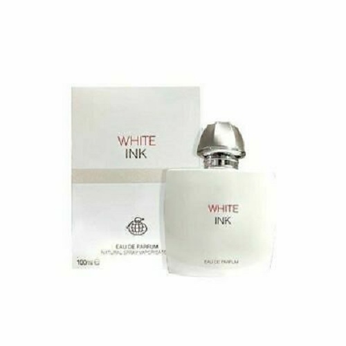 ادوپرفیوم مردانه فراگرنس ورد Fragrance World مدل وایت اینک White Ink حجم 100میلی لیتری