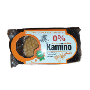 بیسکوییت نارگیلی بدون قند کامینو 6 عدد