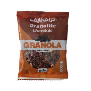 گرانولا شکلات فندق گرانولایف 50 گرم