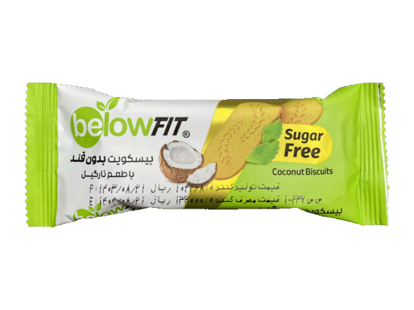 بیسکوییت بدون قند با طعم وانیل بیلو 40 گرم