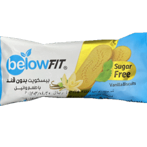 بیسکوییت بدون قند با طعم وانیل بیلو