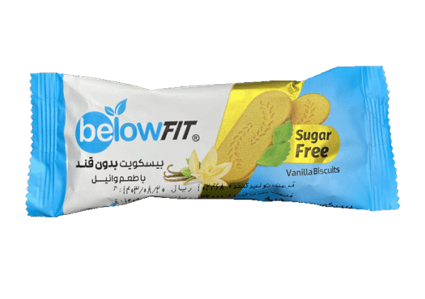 بیسکوییت بدون قند با طعم وانیل بیلو