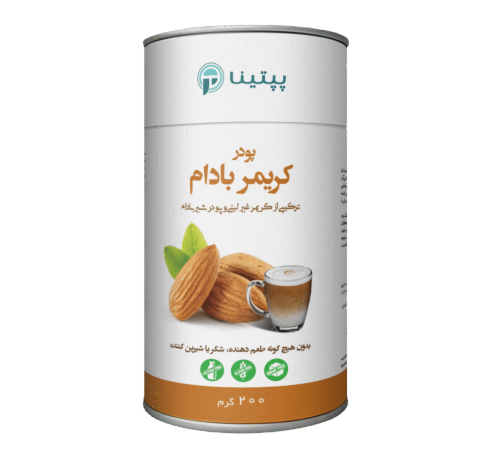 کریمر بادام غیرلبنی پپتینا