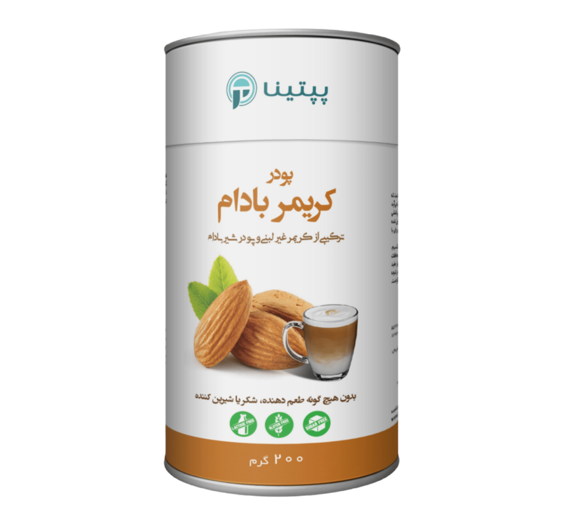 کریمر بادام غیرلبنی پپتینا