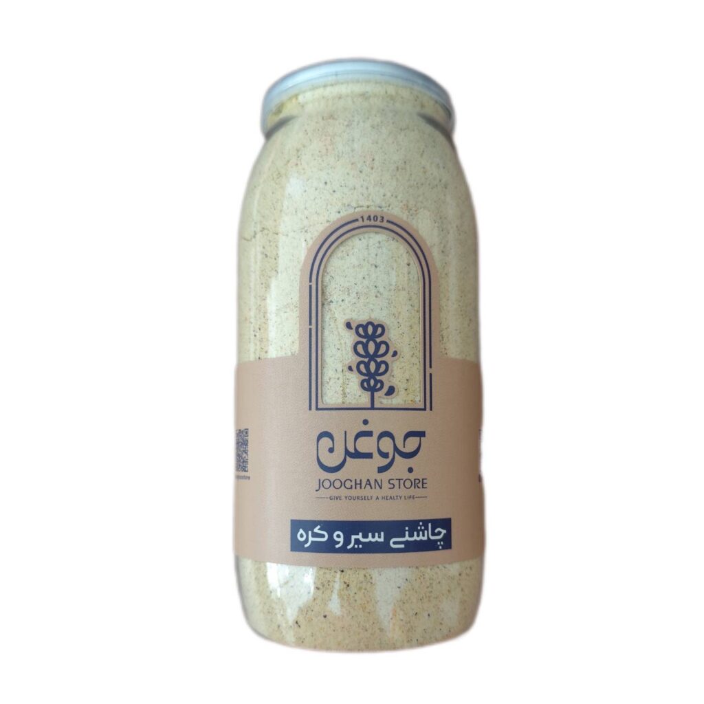 چاشنی سیر و کره ارگانیک جوغن 400 گرم