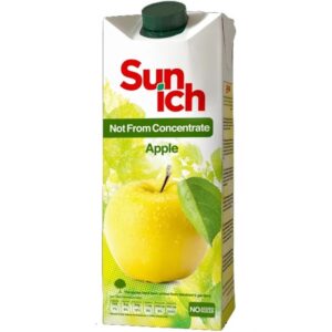 سن ایچ سیب بدون شکر افزوده و بدون کنسانتره 1 لیتر