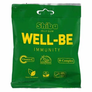 پاستیل چای و جنسینگ well-be شیبا 60 گرم